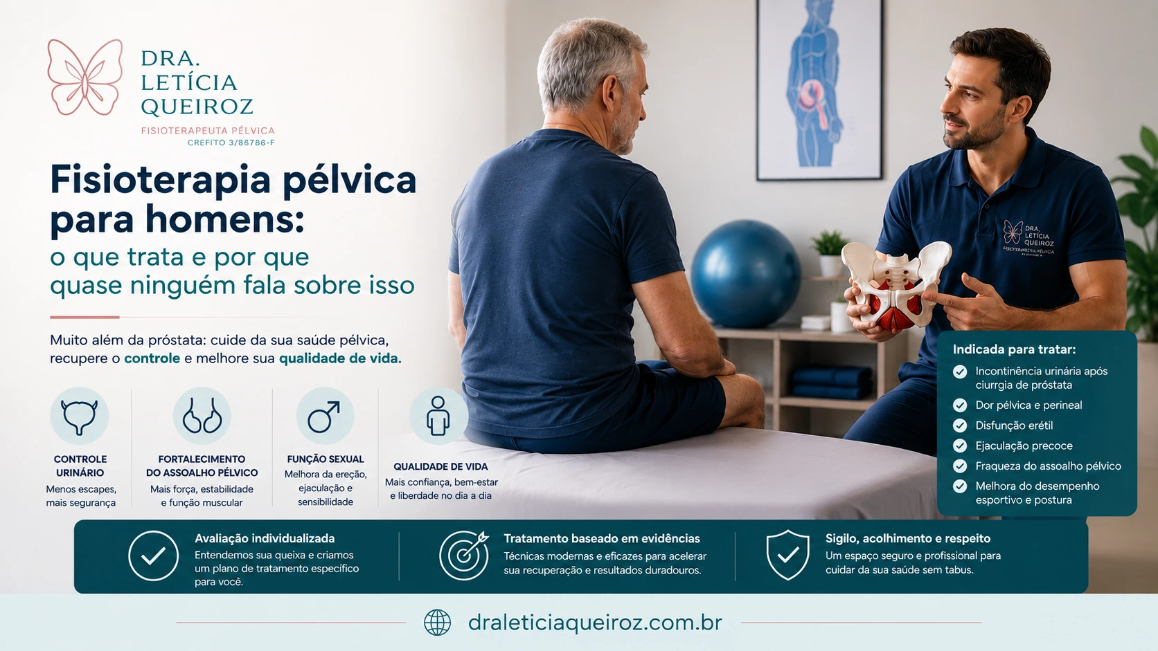 Incontinência urinária pós-prostatectomia: causas e como tratar
